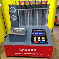 Último Lanzamiento: Probador de Inyectores de Combustible GDI CNC-801 de 6 Cilindros, Limpiador Ultrasónico de Inyectores Launch