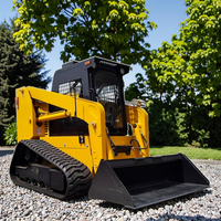 Chargeuse compacte sur chenilles diesel de 2 tonnes et 1,5 tonne, fabriquée en Chine, pour la vente