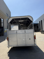 Offre d'usine : Boîte à équipement équestre 4HAL personnalisée, conforme ADR, couleur au choix, pour transport de chevaux
