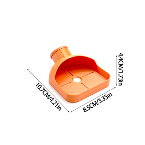 Dust Collector Plastic Drill Dust Collector 10.7x8.5x4.4cm For Drilling Debris Collection - Product Image 1