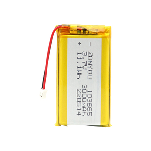 סוללת ליתיום-פולימר 3.7V 103665 חסינת פיצוץ, 3000 מיליאמפר/שעה, תאי פאוץ' לשלטים, צעצועים, מוצרי אלקטרוניקה ומכשירי חשמל - Product Image 3