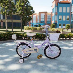 4-10 ans Filles <span class=keywords><strong>14</strong></span> <span class=keywords><strong>pouces</strong></span> à vitesse unique Frein à disque pour enfants Nouveau vélo bébé 12 <span class=keywords><strong>pouces</strong></span> pour filles de 5 ans Fourche en acier - Product Image 1