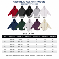 Sweat-shirt à capuche zippé surdimensionné en coton épais personnalisé avec logo pour streetwear d'hiver, vente en gros
