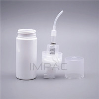 Flacon portable vide pour shampoing cils, couleur personnalisée, avec pompe à mousse pour cheveux, emballage 60ml 2oz