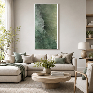 Modern Wall Art Luxury Home Decor Verdant Passage Oil PaintingTextured <b>Canvas</b> Paintings and Wall Arrts Interior Decoration - Product Image 1