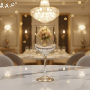 Verre à vin en cristal sans plomb, style bohème, soufflé à la main, capacité <span class=keywords><strong>de</strong></span> 350 ml, verre à vin rouge ou blanc <span class=keywords><strong>de</strong></span> <span class=keywords><strong>Bourgogne</strong></span> - Product Image 4