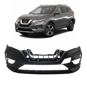 OEM remplacement aftermarket version USA pièces automobiles couverture de pare-chocs avant pour <span class=keywords><strong>Nissan</strong></span> Rogue 2017-2020 <span class=keywords><strong>2018</strong></span> 2019 - Product Image 1
