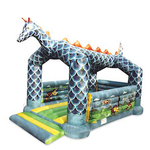 Nouveau grand château gonflable de videur de saut de pastel pour la fête <span class=keywords><strong>d</strong></span>'anniversaires de mariage - Product Image 4