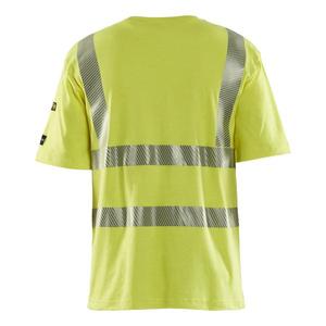 Blaklader-348017373300S multinorm เสื้อยืด Hi-Vis สีเหลือง-EAN เสื้อยืดทำงาน7330509901830และเสื้อโปโล - Product Image 1