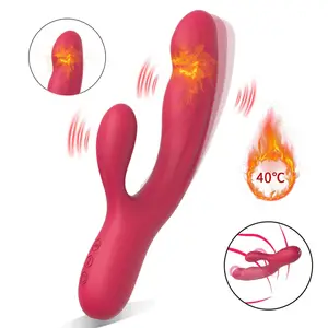 Sex toys manufacturer Wholesale 2 in 1 Patting vibrator clitoris stimulator G Spot Dildo Vibrating sex toys for woman