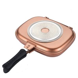 Nouveau design de Grill Double face en aluminium, poêle antiadhésive, meilleur appareil à Induction du barbecue, pour les restaurants, les hôtels, à domicile - Product Image 6