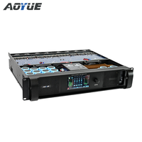 Aoyue DSP-10Q équipement de sonorisation amplificateurs 4 canaux écran tactile sapin puissance amplificateur de son dsp
