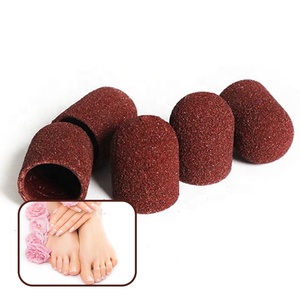Accessoire de soins pour les ongles, embout de ponçage du grain de manucure/pédicure, 1 pièce, nouveau prix d'usine, bloc abrasif, pour vernis à ongles, beauté, brun - Product Image 4