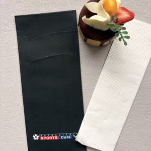 Sacchetti <span class=keywords><strong>di</strong></span> posate usa e getta in <span class=keywords><strong>carta</strong></span> nera porta posate con <span class=keywords><strong>tovaglioli</strong></span> per ristoranti, Catering, maniche per utensili eco-friendly eventi - Product Image 3