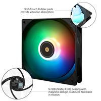 Ventilador Silencioso ARGB Thermalright TL-E12B-S V3 de 120 mm, Ventiladores para PC para Cajas de Juegos