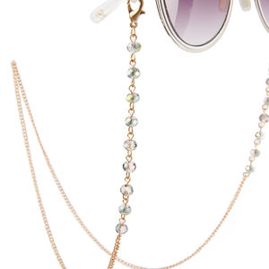 Bracelet de lunettes de soleil avec chaîne et cordon, 2 pièces, accessoires pour verres de lecture de styliste OEM ODM - Product Image 6