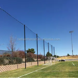 Manufacturer High Quality HDPE Top Quality Outdoor Sports Fence Net Customizable Size