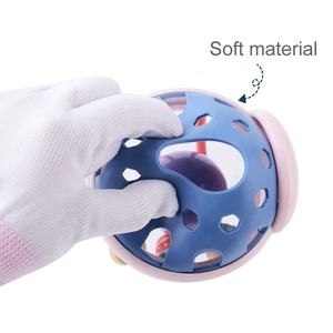 שאינו רעיל סיליקון רעשן חושי teether תינוק חושי בקיעת שיניים צעצוע רעשן משקולת מוסיקה סיליקון צעצוע