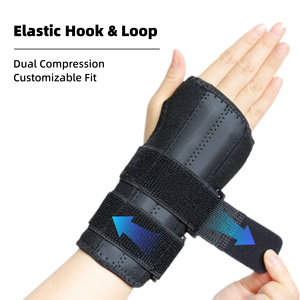 イモビライザー取り外し可能な夜睡眠手首サポートスプリントと腱炎治療 - Product Image 2