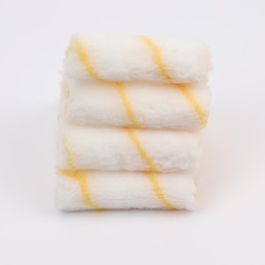 3 inch 6 inch 10 gói sơn Con lăn Refill bao gồm 4 inch 1/2 inch Nap dệt micro-sợi Polyester Polyamide sơn con lăn - Product Image 3