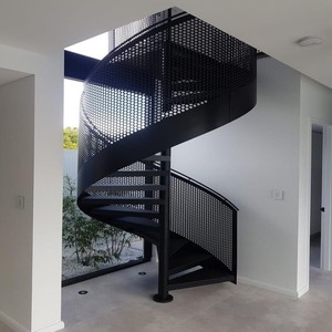 CBMMart <span class=keywords><strong>Escalier</strong></span> intérieur en colimaçon moderne préfabriqué en <span class=keywords><strong>bois</strong></span> massif et fer avec marches en <span class=keywords><strong>bois</strong></span> <span class=keywords><strong>Escalier</strong></span> extérieur en colimaçon en métal - Product Image 1