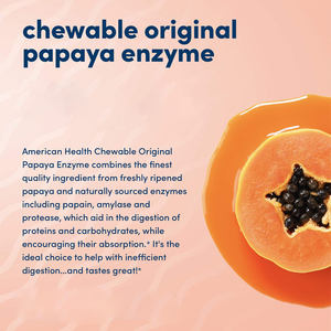 Meilleur prix Supplément santé Enzymes digestives à la papaye naturelle Gommes Soutien à la santé digestive - Product Image 3