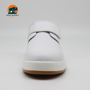 <span class=keywords><strong>Scarpe</strong></span> da Lavoro Bianche con Velcro per Ospedale, <span class=keywords><strong>Ristorazione</strong></span> o Pulizie, Tomaia in Microfibra, <span class=keywords><strong>Scarpe</strong></span> <span class=keywords><strong>Antinfortunistiche</strong></span> Rocky Buffalo - Product Image 4