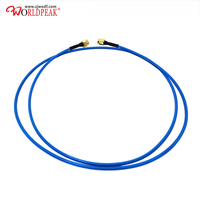Assemblage de câble coaxial 50 Ohm Rf fabricant 0-18G câble de connecteur SMA vers câbles de raccordement mâles Sma SS405 RG402 fournisseur d'usine