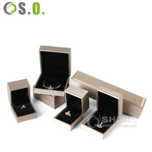 Wholesale Jewelry Blue Box Proposal Diamond Ring Box Wedding <b>Couple</b> Necklace Box Wholesale Customization Jewelry Box - Product Image 3