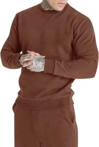 Conjuntos de prendas de vestir exteriores con pintura personalizada, chándal de punto para hombre, ropa de calle, pantalones apilados, conjuntos de 2 piezas, conjunto de chándal - Product Image 3