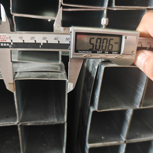 Tubería Cuadrada de Acero Galvanizado Resistente a la Corrosión ASTM 100x100 MS de Alta Calidad, Tamaño Personalizado, Venta al Por Mayor de Fábrica - Product Image 3