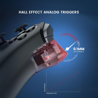 Manette de jeu sans fil GameSir T4 Cyclone Pro à effet Hall pour Switch, Android, iOS, PC et Steam (vente en gros)