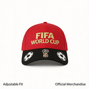 Professional Custom Adjustable Fans Embroidery Football Baseball Soccer Caps - Product Image 4