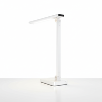 Lampe de table LED 18W de haute qualité, CRI 95+, protection oculaire, lampe de bureau pour enfants, lampe d'étude moderne pliable multi-articulations avec minuterie