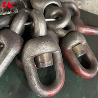 Prix usine – Grappe de chaîne en acier galvanisé avec manille pivotante, accessoires de connexion pour chaîne d'ancre, manille Kenter simple pour amarrage