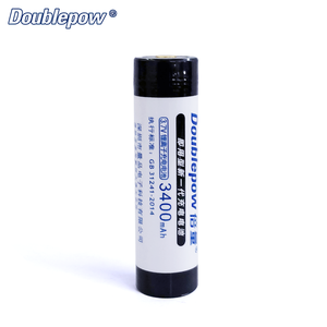 Protected rechargeable <span class=keywords><strong>3</strong></span>,7 V 3400 mAh 18650 li-ion battery with USB port - Product Image 2