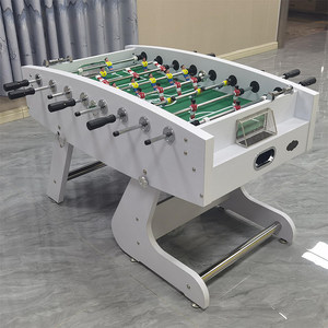 <span class=keywords><strong>Table</strong></span> de baby-foot pliable verticale de 4,5 pieds, style minimaliste, <span class=keywords><strong>table</strong></span> de baby-foot peu encombrante, <span class=keywords><strong>table</strong></span> de jeu de football pliable pour la maison/usage commercial - Product Image 3