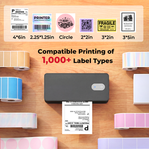 Etiquetas Térmicas 4x6 a Precio de Fábrica, Etiquetas de Envío para Impresora Térmica, Logotipo Personalizado OEM, Resistentes al Agua, Impresión Térmica Directa - Product Image 2