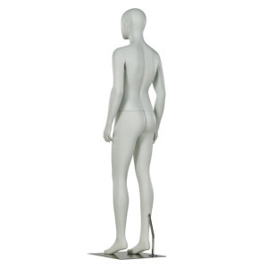 Mannequin sản phẩm mới phát triển từ nhà máy sợi thủy tinh thời trang đa năng trắng đứng nữ mannequin - Product Image 4