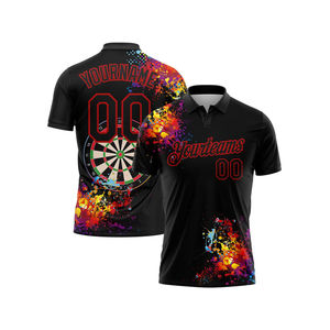 Camiseta de Manga Corta con Cuello y Logotipo de Calidad Garantizada, Camiseta Polo Personalizada de Poliéster Lisa para Hombre, Camisa de Golf en Venta - Product Image 1