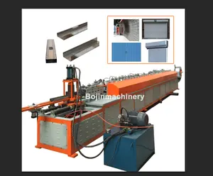 Light Gauge Steel Framing Machine Aluminium Slat Door Making Machine Track Roll Forming Machine