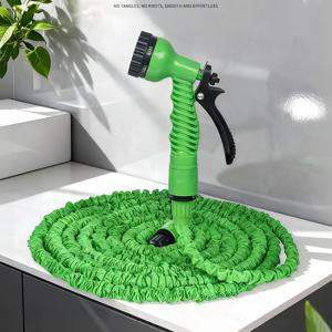 Manguera de Jardín <span class=keywords><strong>Extensible</strong></span> de 3/4'' con Presión de 1-4 bar, Antiabrasión y Anticorrosión, de Plástico Elástico <span class=keywords><strong>para</strong></span> Riego - Product Image 5