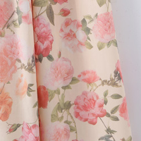 SHENZHU Robe Midi Femme Été 2025 Nouvelle Collection Tendance Vintage Sans Manches Imprimé Floral Longue Robe Femme Vestidos Mujer