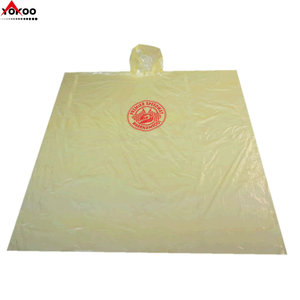Ponchos de Lluvia Desechables Portátiles y Económicos con Impresión de Logotipo para Niños, Impermeables de Plástico para Regalo - Product Image 2