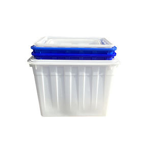 Bacs de cueillette de stockage de réservoir d'eau en <span class=keywords><strong>plastique</strong></span> d'entrepôt écologique Boîtes de rangement en <span class=keywords><strong>plastique</strong></span> empilables - Product Image 5