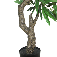 CHUANGFA Arbre de saule artificiel en plastique de 180 cm - Décoration de plantes écologique pour l'extérieur et l'intérieur