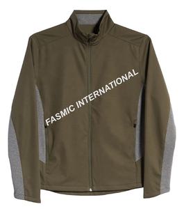 Varsity Style Quilted Microfleece Bomber <b>Jacket</b> Casual <b>Men's</b> Outdoor Clothing Stand Collar Zipper Closure <b>Thin</b> Custom Embroidery - Product Image 4