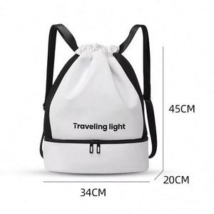 Unisex Customized Gym Backpack Fashion Sports Backpack for Swimming Fitness Training <b>String</b> <b>Bags</b> With Shoe Compartment - Product Image 2