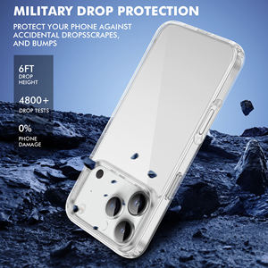 Ốp điện thoại <span class=keywords><strong>TPU</strong></span> HD trong suốt, vừa khít, độ trong suốt cao, chống xước, dẻo, dành cho iPhone 17 Pro Max - Product Image 6