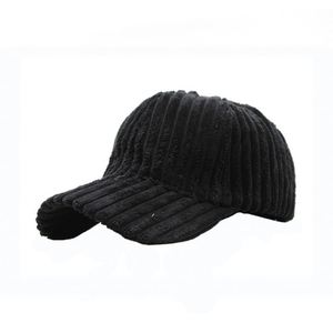 Gorro Deportivo de Pana Cálido para Hombre y Mujer, Gorros Deportivos de Moda para Otoño e Invierno, Gorra de Béisbol de Pana con Talla y Logotipo Personalizados - Product Image 2